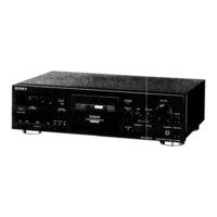 Sony TC-K6111S Service Manual