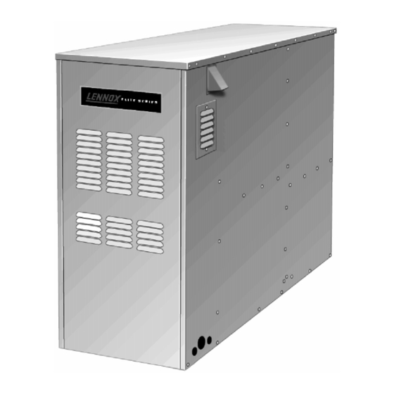 Lennox G24E SERIES User's Information Manual