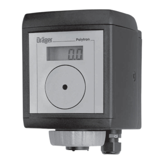 Dräger Polytron 3000 Instructions For Use Manual