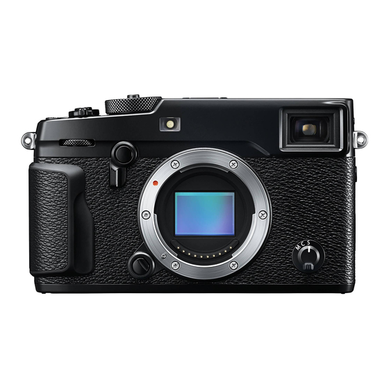 FujiFilm X-Pro2 New Features Manual