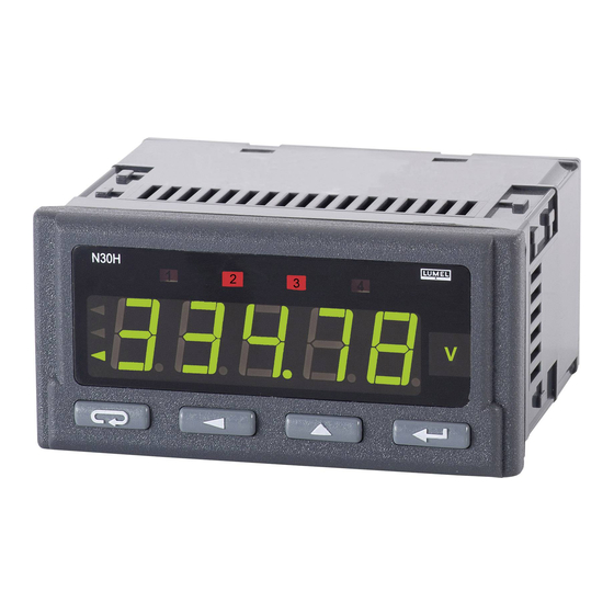 Lumel N30H User Manual & Quick Start