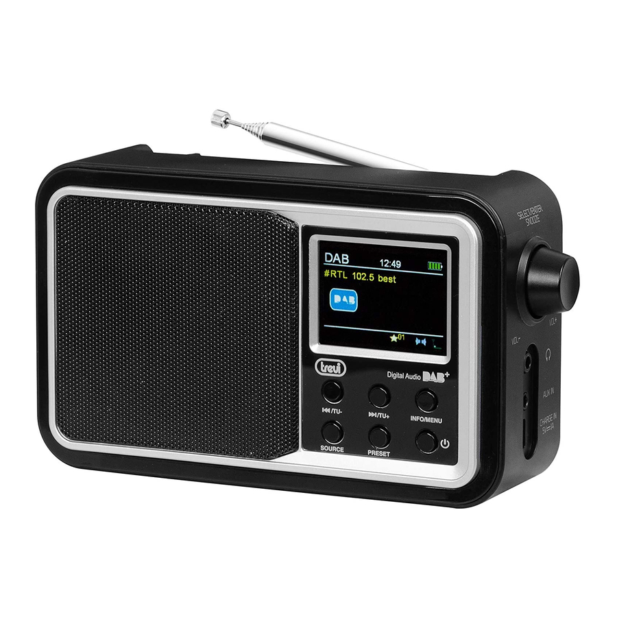 Trevi DAB 7F96 R User Manual