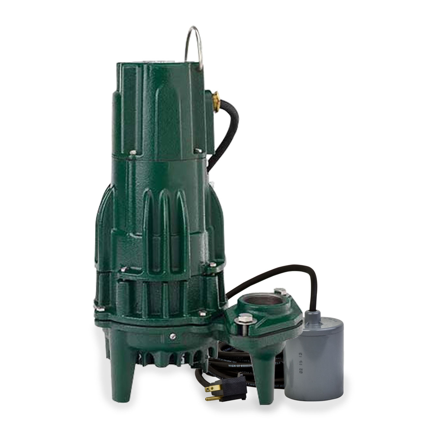 Zoeller WD Installation Instructions