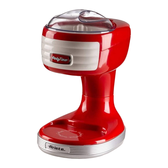ARIETE Party Time 0076/00 Manual