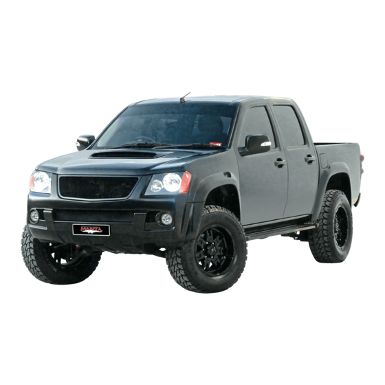 HOLDEN RC COLORADO 2010 Manuals