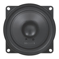 MB QUART QUARTMOBIL QM200.3 GOLFV Mounting & Installation