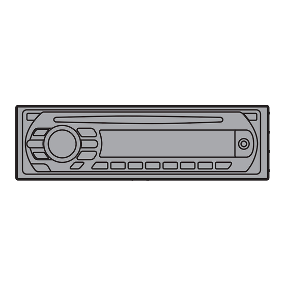 Sony CDX-GT31W Installation/Connections