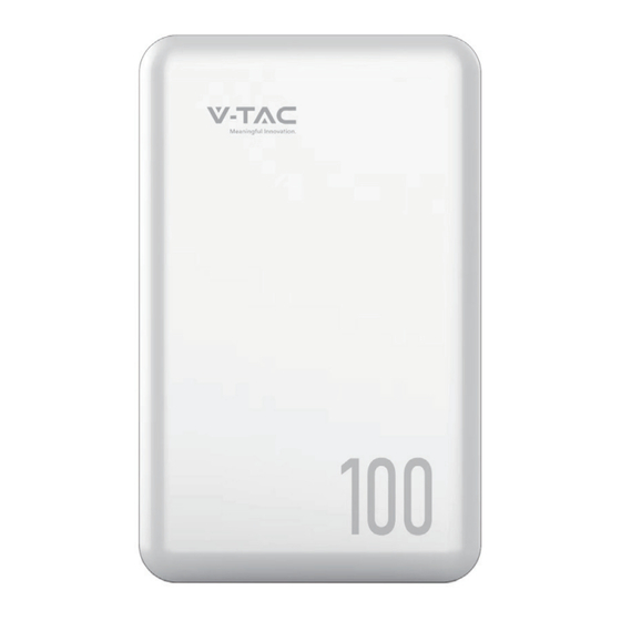 V-TAC VE51100W Instruction Manual
