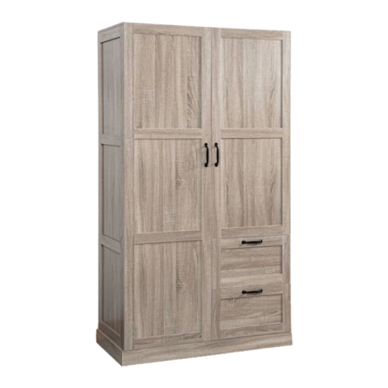 Naomi Home Rachel Traditional Storage Kitchen Cabinet Manuals