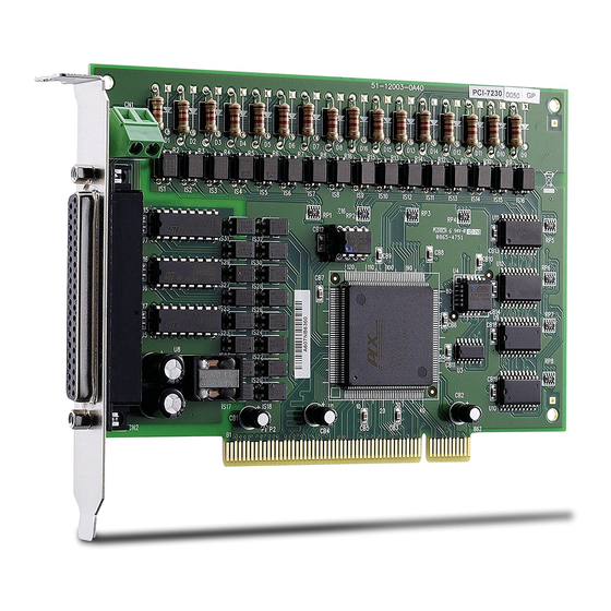 ADLINK Technology PCI-7230 Manual