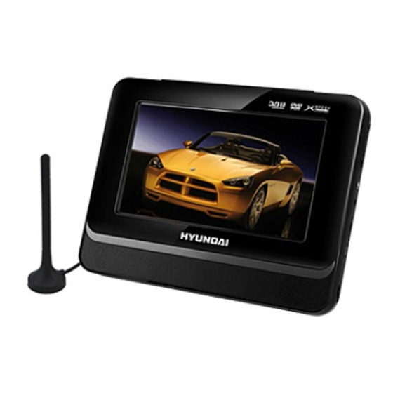 Hyundai PDL 756U DVBT Manuals