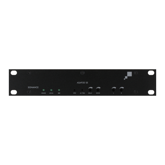 Sonance Sonamp ASAP3D SE Specification Sheet