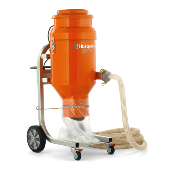 Husqvarna DC 3300 Dust Collector Manuals