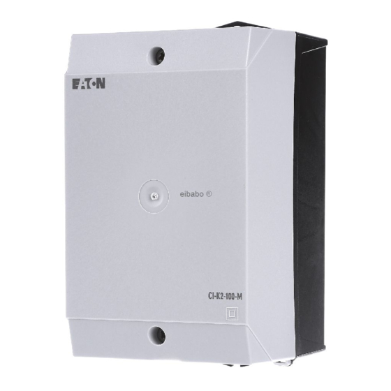 Eaton CI-K1 Instruction Leaflet