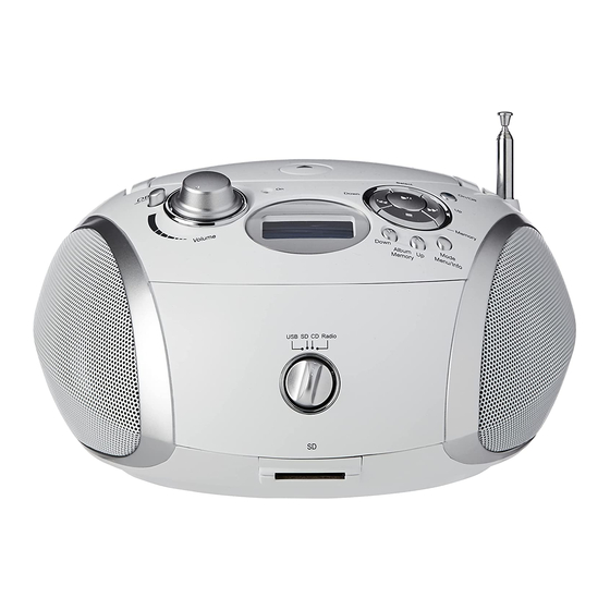 Grundig RCD 1450 DAB+ Manual