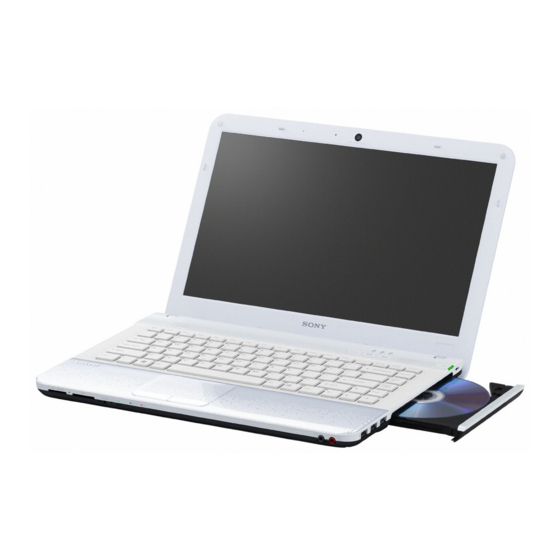Sony VAIO VPCEA21 EG/BI Service Manual