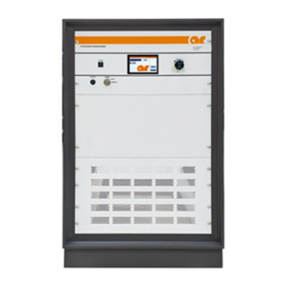AR 750W1000B Series RF Amplifier Manuals