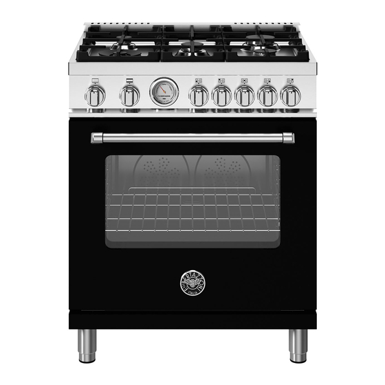 BERTAZZONI MAS305GASNEV INSTALLATION, USER AND MAINTENANCE MANUAL Pdf