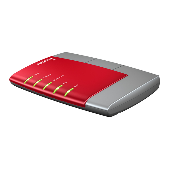 AVM FRITZ!Box Fon 5124 Installation, Configuration And Operation