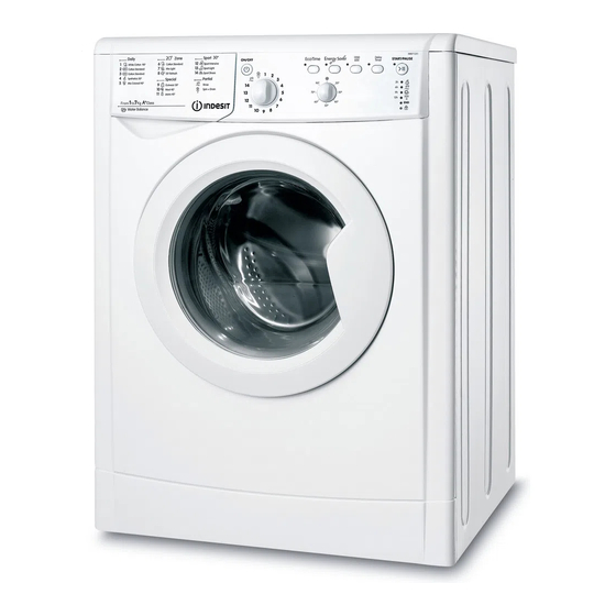 Indesit IWB 71251 Instructions For Use Manual