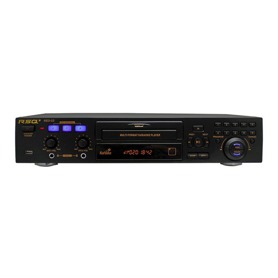RSQ NEO-22 User Manual