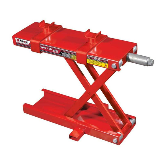 Ranger Products RML-1100 Installation And Operation Manual