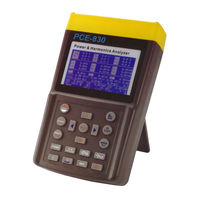 PCE Instruments PCE-830-1 User Manual