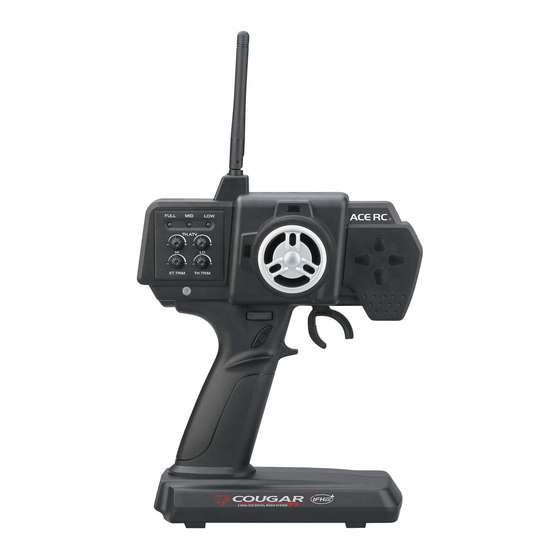 ACE RC Cougar P3 Instruction Manual
