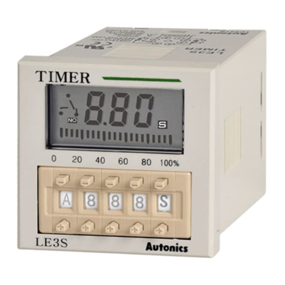 Autonics LE3S Series Manual