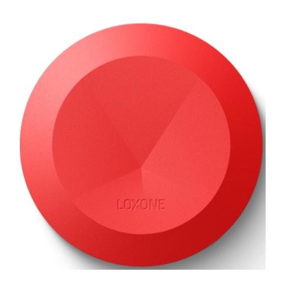 LOXONE Button Air Manual