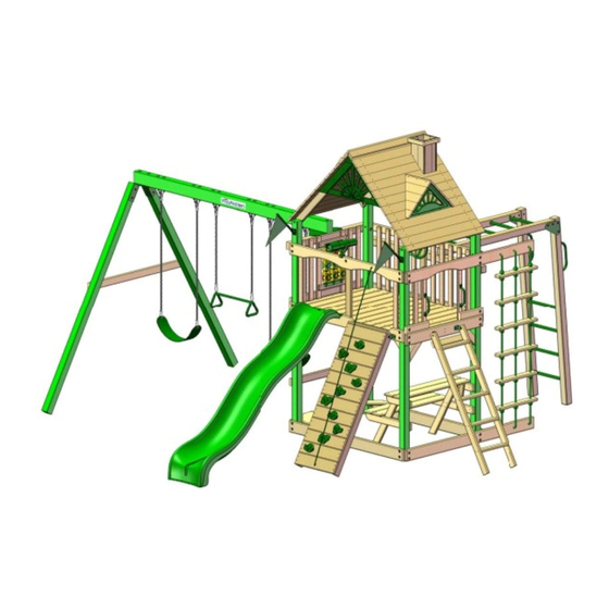 PlayNation Play Systems Cayman 1500EW Assembly Instructions Manual