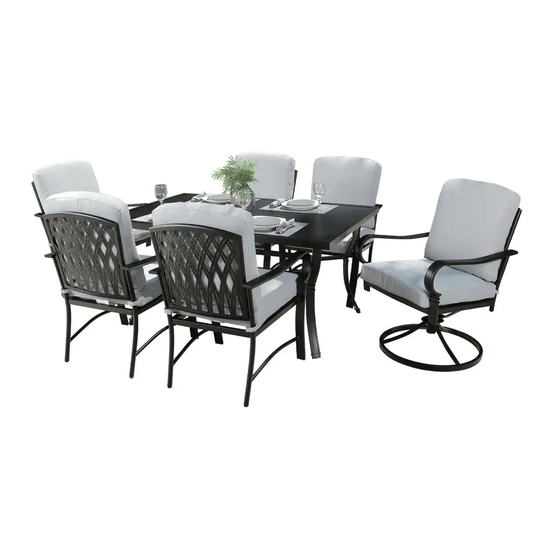 Pacific Casual 217-H40-7D Use And Care Manual