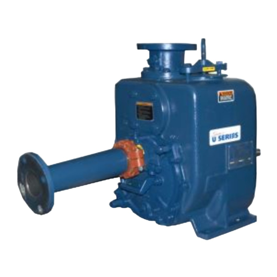 GORMAN-RUPP U3A60S-B Installation, Operation And Maintenance Manual