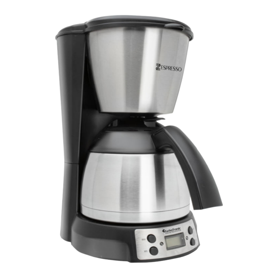 TurboTronic ZESPRESSO TT-CM21 Instruction Manual