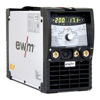 EWM Tetrix 200 MV Comfort 2.0 puls Operating Instructions Manual