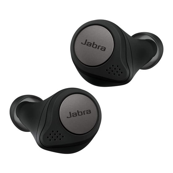 Jabra Elite Active 75t User Manual