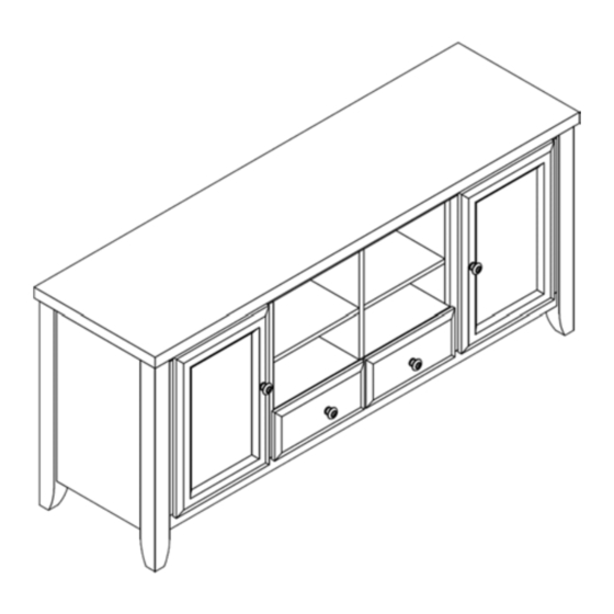 Furniture of America CM5053-TV Assembly Instructions