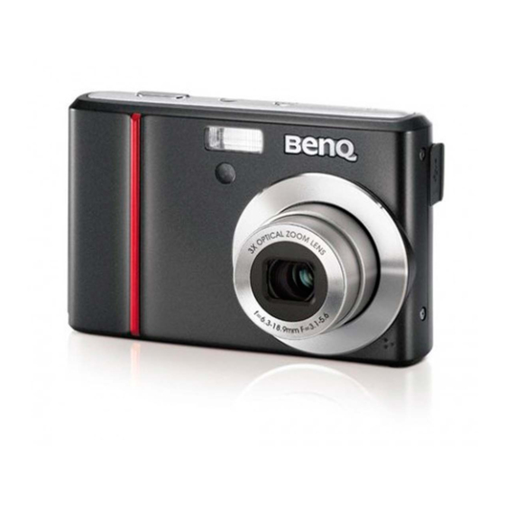 BenQ DC E1000 Digital Camera Manuals