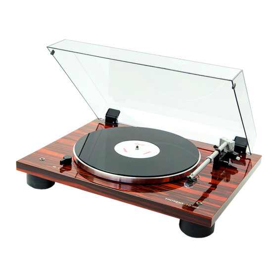 THORENS TD 206 User Manual
