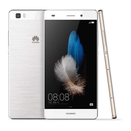 Huawei P8 Lite Quick Start Manual