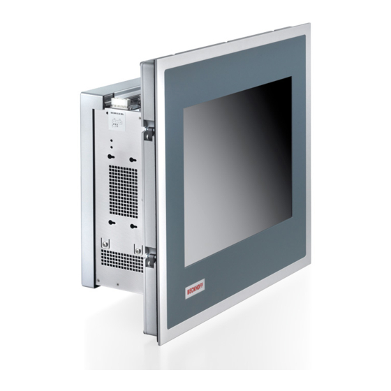 Beckhoff CP65**-0060 Installation And Operating Instructions Manual