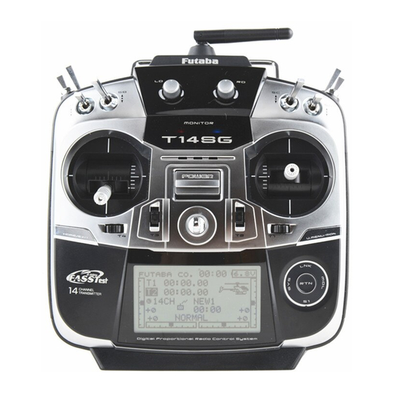 FUTABA T14SG Software Update Manual