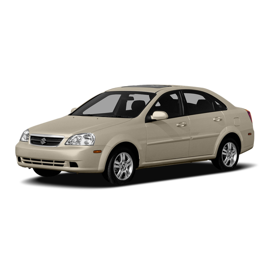 Suzuki Automible 2008 Forenza Owner's Manual