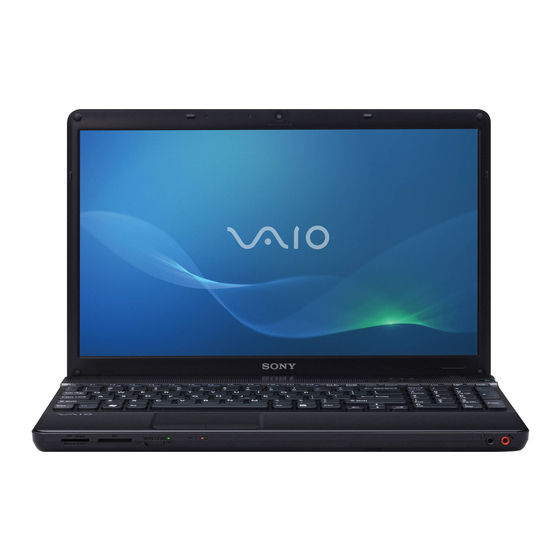 Sony VAIO VPCEB11FX/BI Specifications