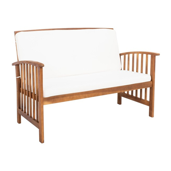 Safavieh Outdoor Rocklin PAT7007 Quick Start Manual