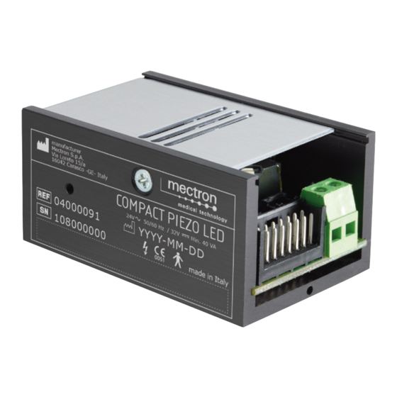 mectron compact piezo LED Installation Manual