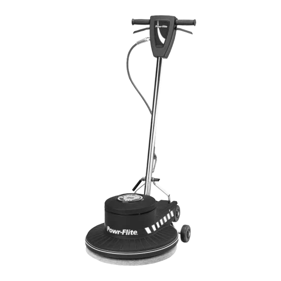 Powr-Flite P1500 Operator's Manual