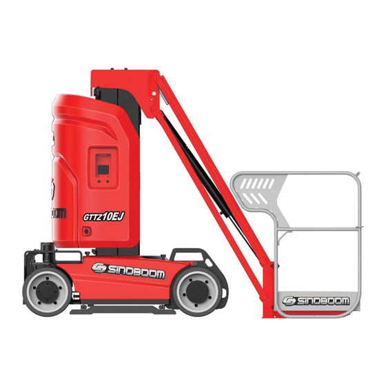 Sinoboom GTTZ10EJ Maintenance Manual