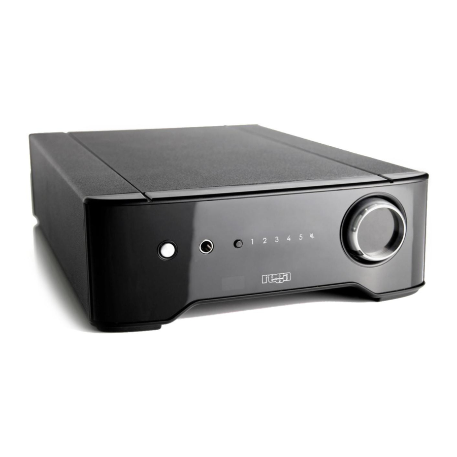 REGA Brio - Integrated Amplifier Manual