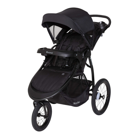 BABYTREND RACE TEC JG76 A Series Instruction Manual